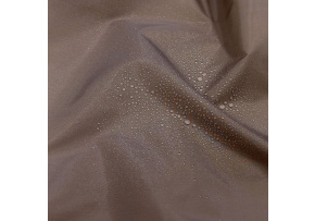 Water-repellent material for Raincoats/Jackets, Brown, 60 gr/m2
