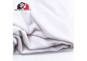 Minky microfleece solid color, color White