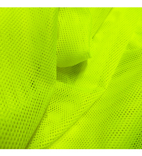 Polyester mesh for clothing Yellow, 2x2mm mesh