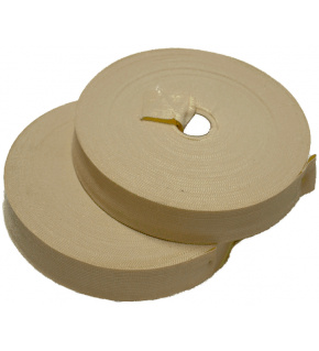 PES edging strip 15 mm color beige
