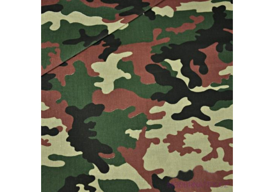 Cotton Fabric Moro Brown