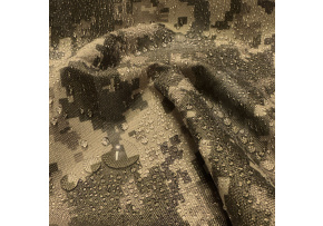 Water-repellent Oxford fabric with PU coating, 200 g/m², width 150 cm, pixel