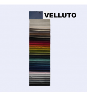 Sample book of Velluto velvet fabrics, 29 colors, 17x19 cm Sample book of Velluto velvet fabrics, 29 colors, 17x19 cm
