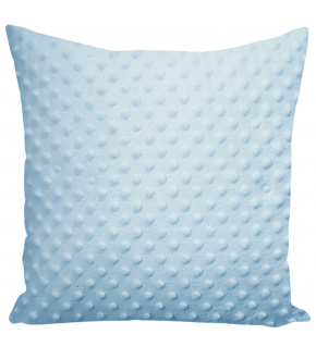 Microfleece pillow cover 40x40 cm, color Lt. Blue