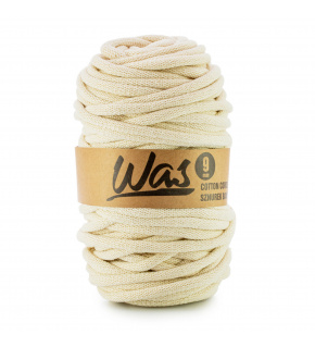 Cotton cord 9mm, 50m, color ecru 020