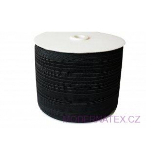 Elastic band width 15 mm black package 50 m