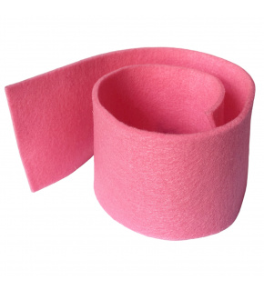 Decorative felt 3 mm, color Pink, fabric by the meter 100cm 600gr