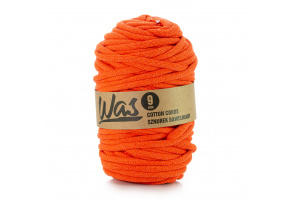 Cotton cord 9mm, 50m, orange 150 Cotton cord 9mm, 50m, orange 150