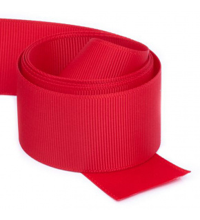Grosgrain ribbon, color Red 30 mm package 50 m