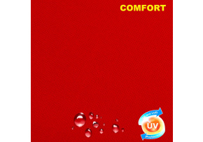 Comfort - Waterproof fabric for garden furniture and cushions, resistant to UV-WR radiation, Red