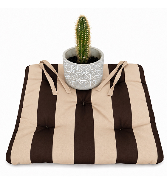 Waterproof garden seat cushion Oxford, 40 × 40 cm