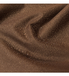 Water-repellent Oxford fabric with PU coating, 200 g/m², width 160 cm, brown