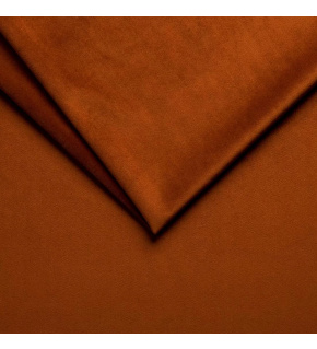 Upholstery Fabric Velur Tiffany for Furniture, Heavy Fabric, by the Meter - Pet Proof, Rust