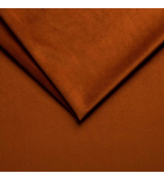Upholstery Fabric Velur Tiffany for Furniture, Heavy Fabric, by the Meter - Pet Proof, Rust