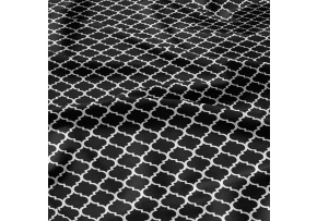 Cotton fabric Morocco on Black
