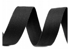 Cotton Bias Tape 20 mm Color Black
