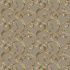 Velvet upholstery fabrics with print, Golden Ornament on Cappuccino
