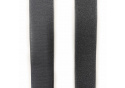 Sew-on Velcro Tape Hook and Loop Set Color Graphite 100 mm x 25 m