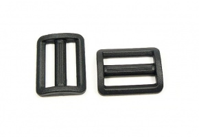 Plastic loops width 20 mm black