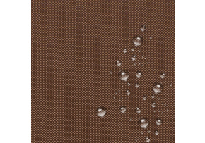 Water-repellent fabric, Oxford, width 160 cm, Brown