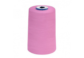 Sewing threads VIGA 80 for overlock machines 5000m color pink 0106