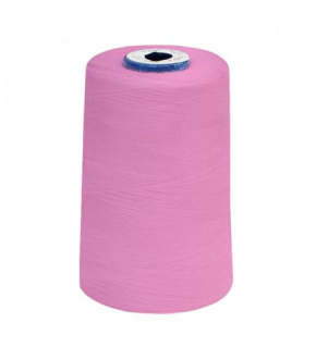 Sewing threads VIGA 80 for overlock machines 5000m color pink 0106