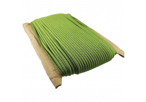 Round colored elastic, 3 mm, 50 m, color green Round colored elastic, 3 mm, 50 m, color green