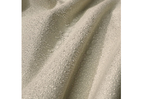 Water-repellent fabrics, Oxford, width 160 cm, light. Beige