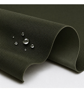 Waterproof fabric Kodura PVC coating 600D, 360 g/m², width 150 cm, khaki