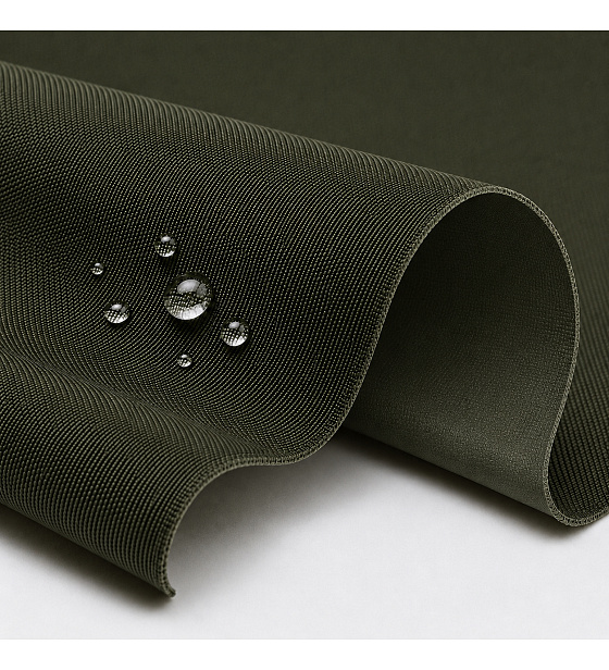 Waterproof fabric Kodura PVC coating 600D, 360 g/m², width 150 cm, khaki