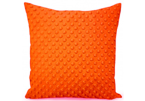 Microplush pillow cover 40X40 cm, color Orange