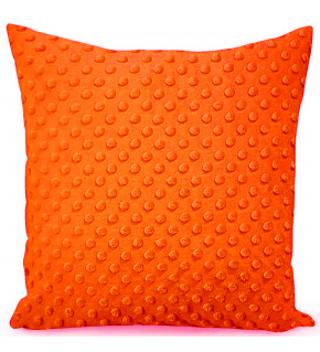 Microplush pillow cover 40X40 cm, color Orange