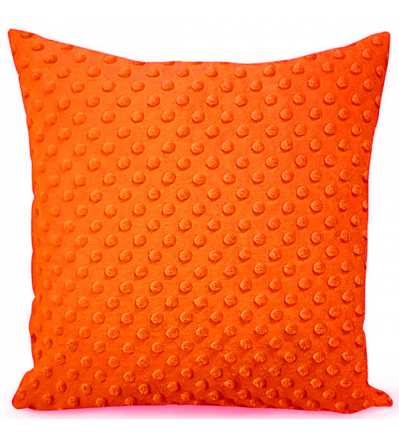 Microplush pillow cover 40X40 cm, color Orange