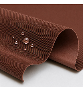Waterproof fabric Kodura PVC coating 600D, 360 g/m², width 150 cm, brown