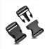 Plastic buckle 50 mm black