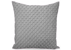 Microfleece Pillowcase 40X40 cm, Color Grey