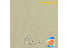 Comfort - Waterproof fabric for garden furniture and cushions, resistant to UV-WR radiation, Beige