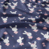 Cotton fabrics, by the meter. Little Hare on the Blue