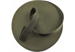 Polypropylene strap 25 mm khaki (pack of 50 m) Polypropylene strap 25 mm khaki (pack of 50 m)