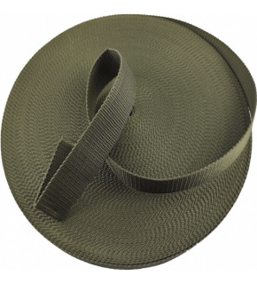 Polypropylene strap 25 mm khaki (pack of 50 m)