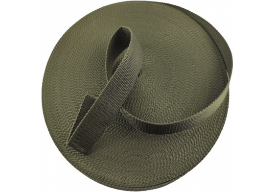 Polypropylene strap 25 mm khaki (pack of 50 m)