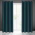 Blackout curtain with eyelets PETROL 135X250 cm