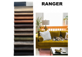 Swatch of Eco-leather Ranger, upholstery fabric Swatch of Eco-leather Ranger, upholstery fabric