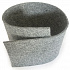 Technical felt 4 mm color Gray width 165 cm