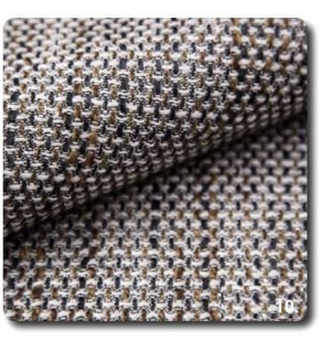Upholstery fabric color NEVADA 19 color WHITE-BROWN 1.40 m x 0.28 m