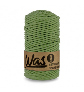 Cotton cord 3mm, 100m, PISTACHIO Cotton cord 3mm, 100m, PISTACHIO