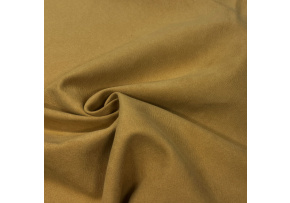 Eco-leather Diva Mustard, water-repellent upholstery fabric, by the meter