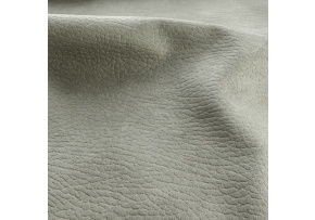 Eco-leather Largo Light Grey, upholstery fabric on a backing, coarse, by the meter