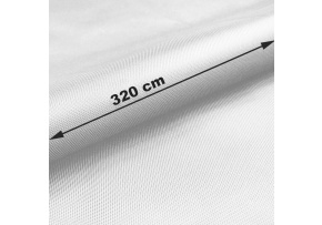 Water-repellent Oxford fabric with Teflon finish, 165 g/m², width 320 cm, white