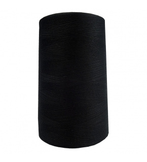 VIGA 80 threads for overlock machines 5000m color black 1627